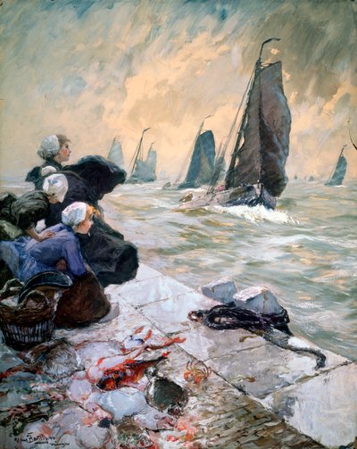 Fiskarnas fruar, 1896. av Hans von Bartels