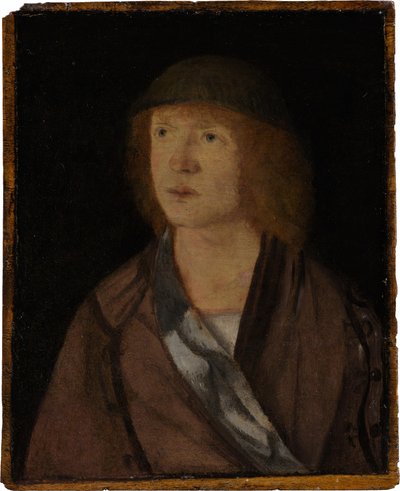 Porträtt av en ung man av Hans von Kulmbach