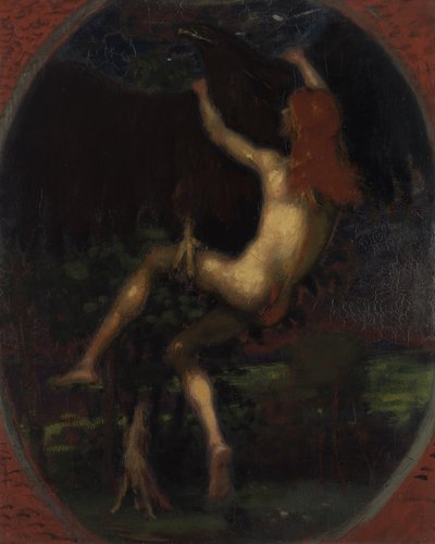 Ganymedes bortförande av Hans von Marées