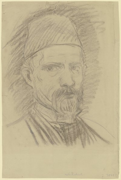 Självporträtt av Hans von Marées
