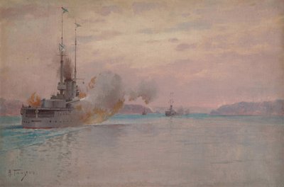 Det ryska sjöbombardementet av Bosporen, 1915-1916 av Hansen