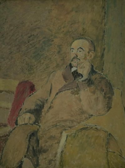 Porträtt av konstnärens far av Harald Giersing