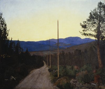 Landshuvud, Landsväg av Harald Oscar Sohlberg