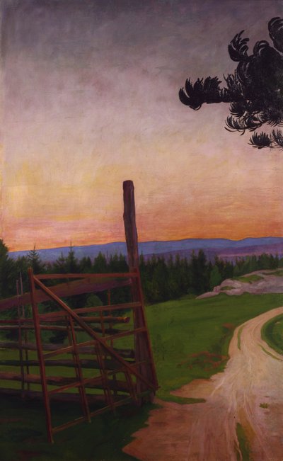 Landsväg av Harald Oscar Sohlberg