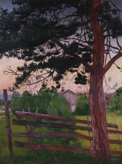 Landsväg av Harald Oscar Sohlberg
