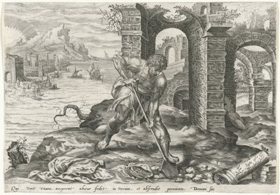 Tjänare begraver sin talang Parable of the Talents (serietitel) av Harmen Jansz Muller