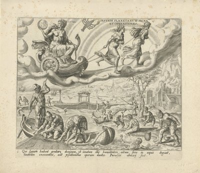 Luna, månen och hennes barn De sju planeterna (serietitel) av Harmen Jansz Muller