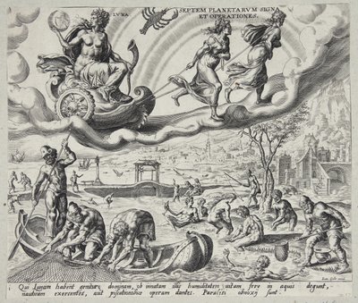 Luna, månen av Harmen Jansz. Muller