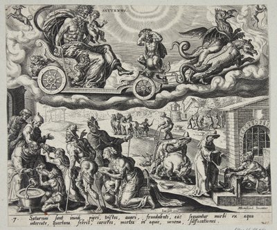 Saturnus av Harmen Jansz. Muller
