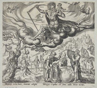 Det melankoliska temperamentet av Harmen Jansz. Muller