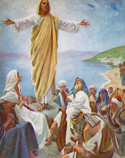 "Kom till mig" Matthew av Harold Copping