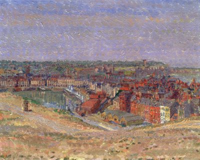 Dieppe, ca 1911 av Harold Gilman