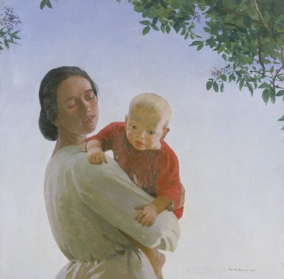 Mor och barn av Harold Harvey