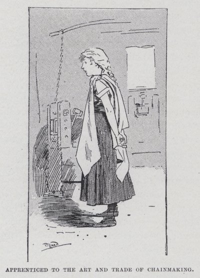 Utbildad inom kedjetillverkning (s/v foto) av Harold Hume Piffard