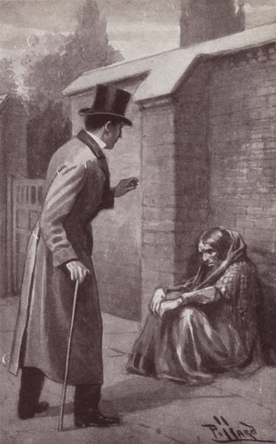 Illustration till The Mystery Of Edwin Drood av Charles Dickens (litho) av Harold Hume Piffard