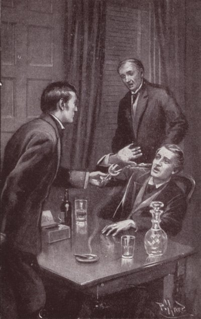 Illustration till The Mystery Of Edwin Drood av Charles Dickens (litho) av Harold Hume Piffard
