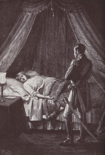 Illustration för Vanity Fair av William Makepeace Thackeray (litho) av Harold Hume Piffard