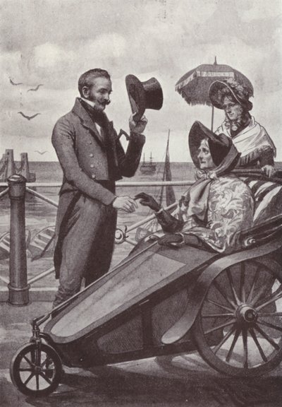 Illustration för Vanity Fair av William Makepeace Thackeray (litho) av Harold Hume Piffard