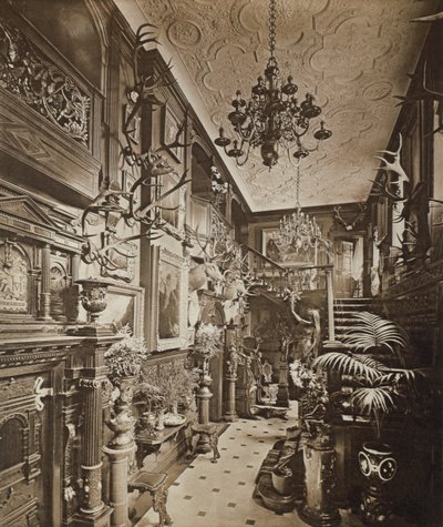 The Hall, Wickham Hall, Kent, 1897 av Harold Palmer