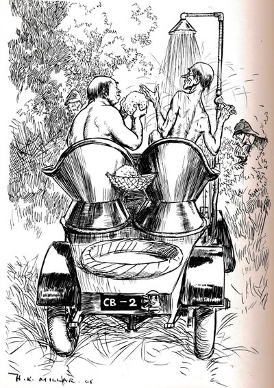 Tips för varmt väder för bilister, 1906 av Harold Robert Millar