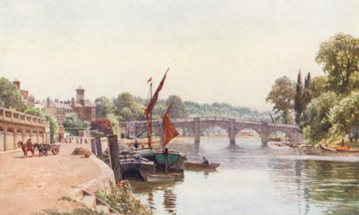 Richmond (färglitografi) av Harold Sutton Palmer