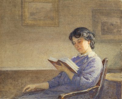Lilian Reading (akvarell) av Harold Swanwick
