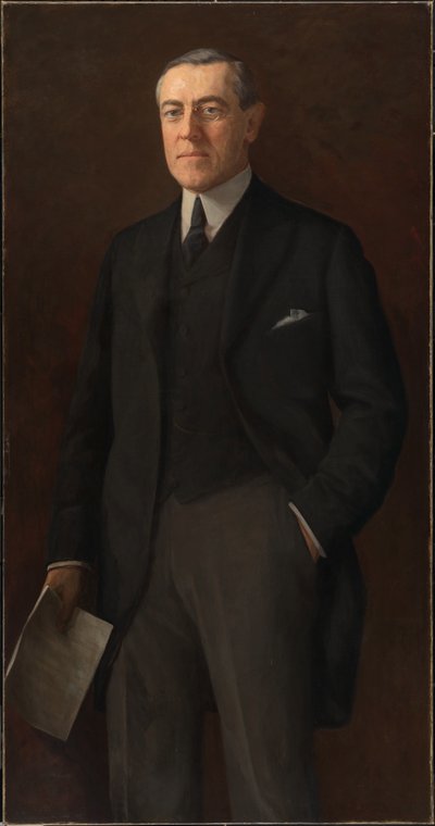 Woodrow Wilson (1856-1924) av Harriet Anderson Stubbs Murphy