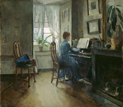 Hemma hos mig av Harriet Backer