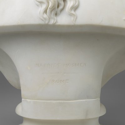 Medusa, ca 1854 (marmor) av Harriet Goodhue Hosmer