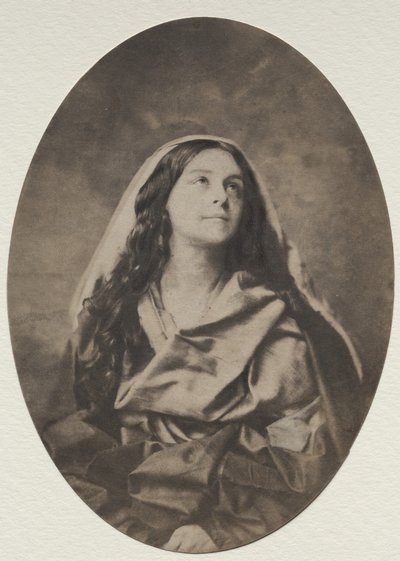 Allegorisk studie av en kvinna, sent 1850-tal. av Harrison