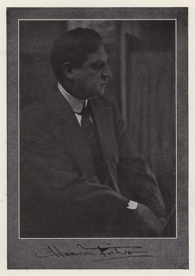 Harrison Fisher (1875-1934), amerikansk illustratör (s/v foto) av Harrison Fisher