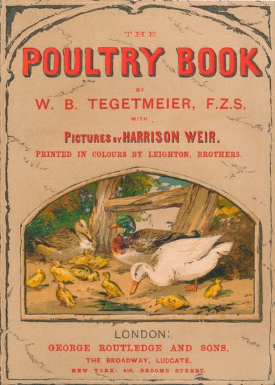 Fjäderfäboken, 1867. av Harrison Weir