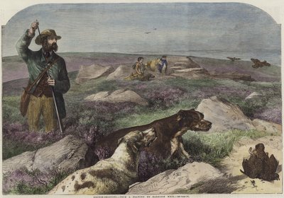 Skjutning av lund av Harrison William Weir