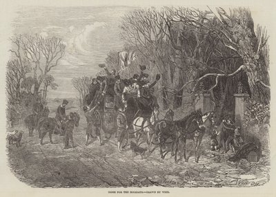 Hemma för semestern av Harrison William Weir
