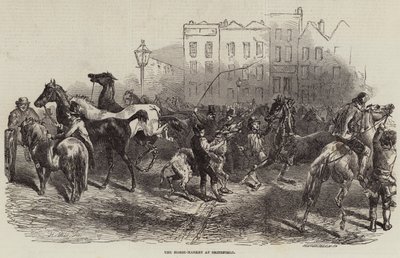Hästmarknaden i Smithfield av Harrison William Weir