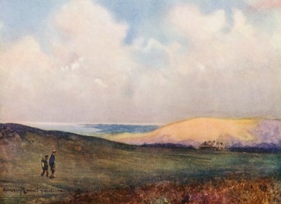 Golfplätze: Southern Down, Blick auf das letzte Grün von Harry (1878-1950) Rountree