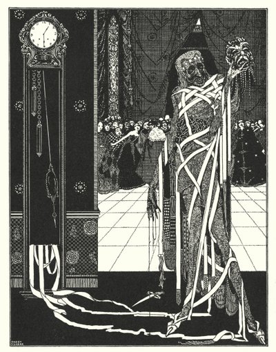 Edgar Allan Poe: The Pit and the Pendulum (litografi) av Harry Clarke