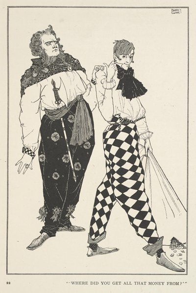 Stora Claus och Lille Claus Var fick du alla pengarna ifrån? av Harry Clarke