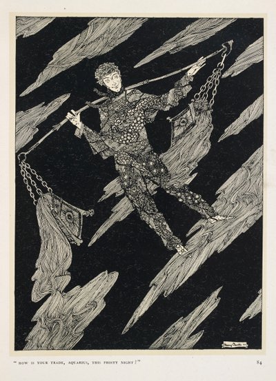 Star-Talk. "Hur är ditt yrke, Vattumannen, denna frostiga natt?" av Harry Clarke