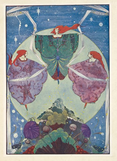 Elf Hill. De dansade med sjalar som var vävda av dimma och månsken. av Harry Clarke