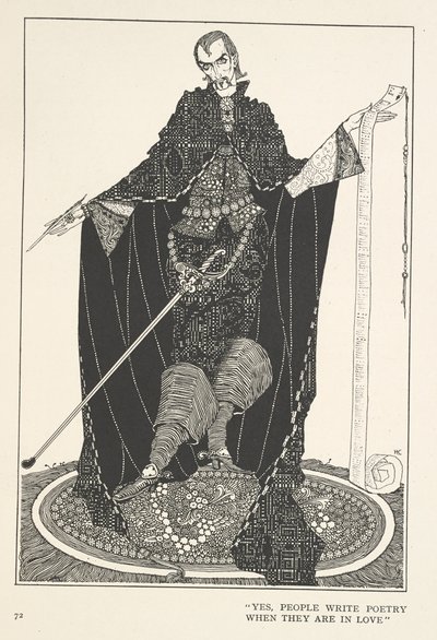 Förmögenhetens galoscher. Ja, folk skriver poesi när de är kära. av Harry Clarke
