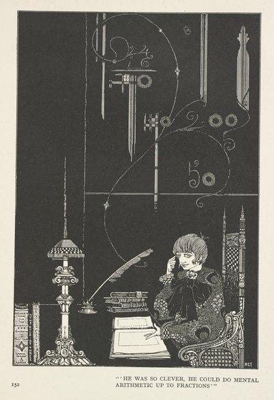 Snödrottningen. Han var så smart att han kunde göra huvudräkning upp till bråk. av Harry Clarke