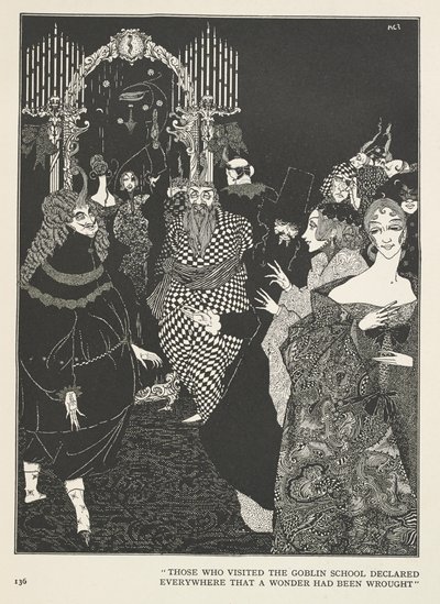 Snödrottningen. De som besökte Goblin School förklarade överallt att ett under hade utförts. av Harry Clarke