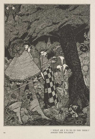 Tinder-lådan "Vad ska jag göra i trädet?" frågade soldaten. av Harry Clarke