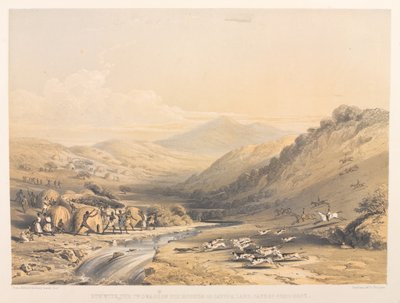 Spring med den 7:e Dragoon-rävhunden i Caffir Land, Godahoppsudden av Harry Francis Darell
