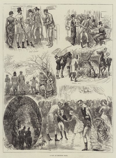 En dag på Beckton Hall av Harry Furniss