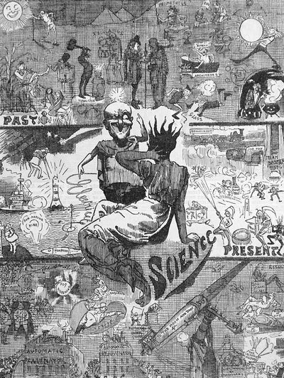 Tillämpning av vetenskap, dess framsteg i det förflutna, dess fördelar från 1800-talet och 1900-talsutsikter av Harry Furniss