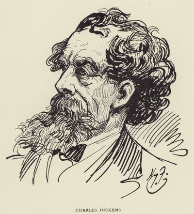 Charles Dickens av Harry Furniss