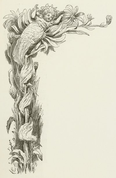 Illustration för Sylvie och Bruno av Lewis Carroll av Harry Furniss