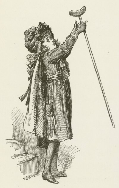 Illustration för Sylvie och Bruno av Lewis Carroll av Harry Furniss